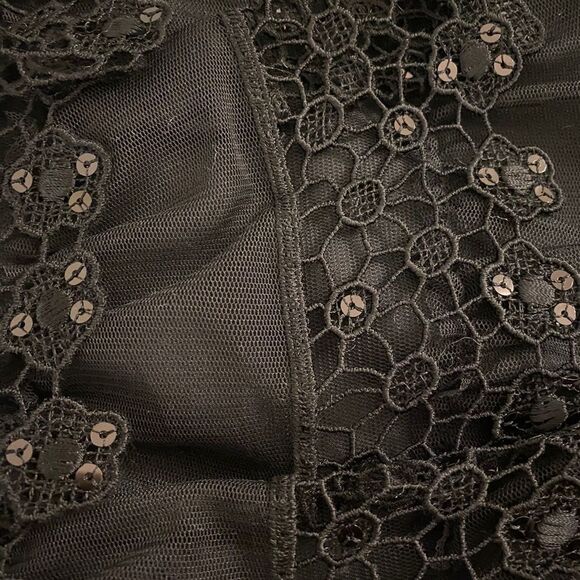 NWT BETSEY JOHNSON Evening Black Strapless Dress - Picture 4 of 6